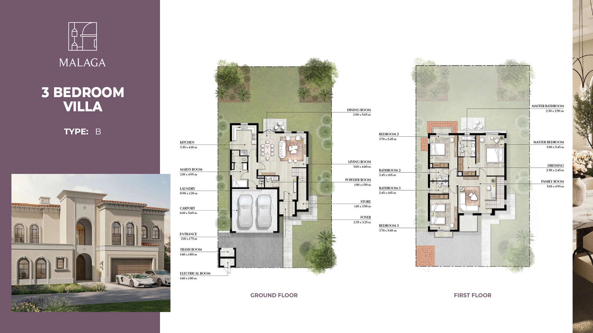 3 BR - Type A